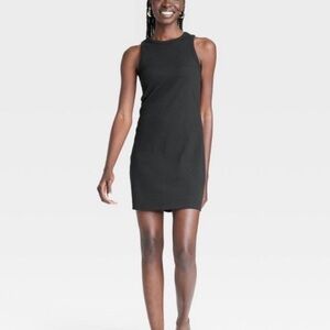 ⭐️ A new day Black Rib Knit Dress XS